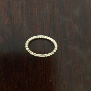 10k gold and diamond oval necklace